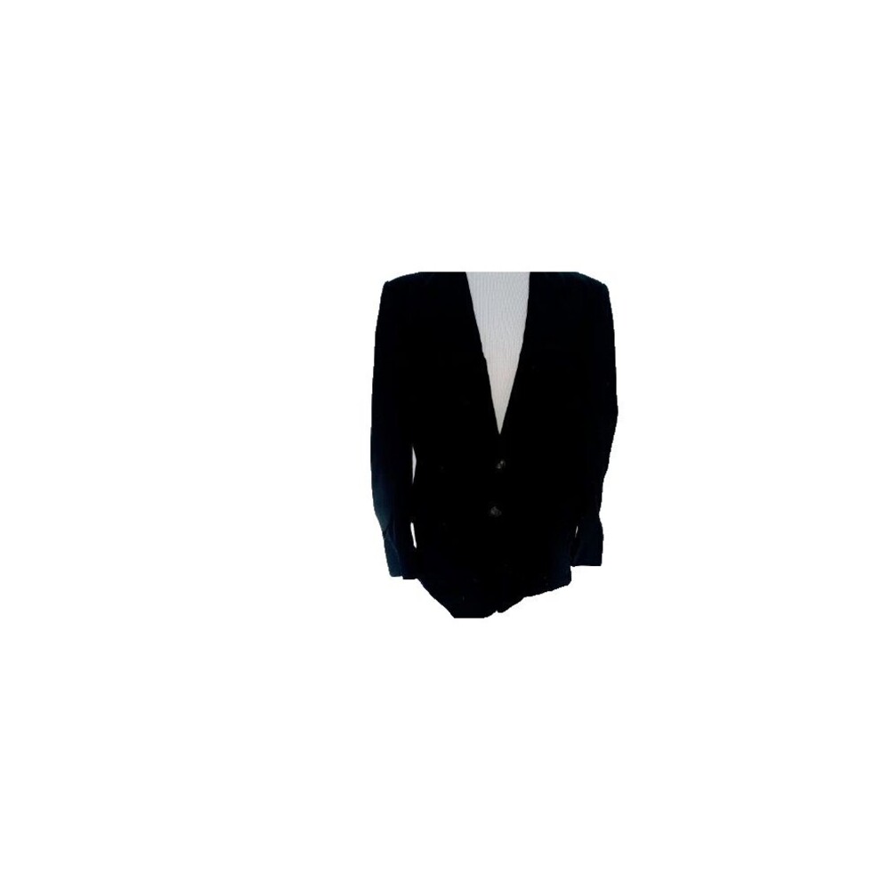42 Malibu Clothes Beverly Hills Mens Vintage Black Blazer
